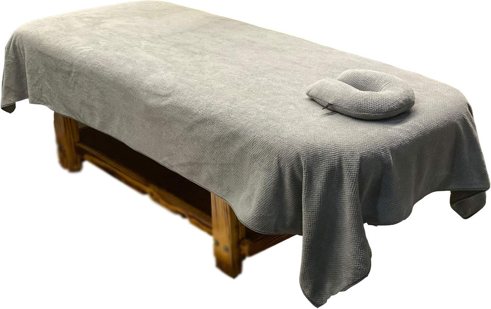 Beauty Bedsheet Professional Massage Linens Soft Spa Sheet Salon Table Cover wit