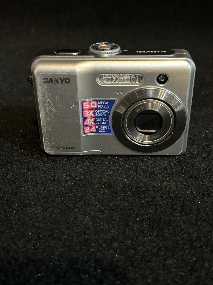 Sanyo VPC-S500 Digital Camera 5MP Tested B8