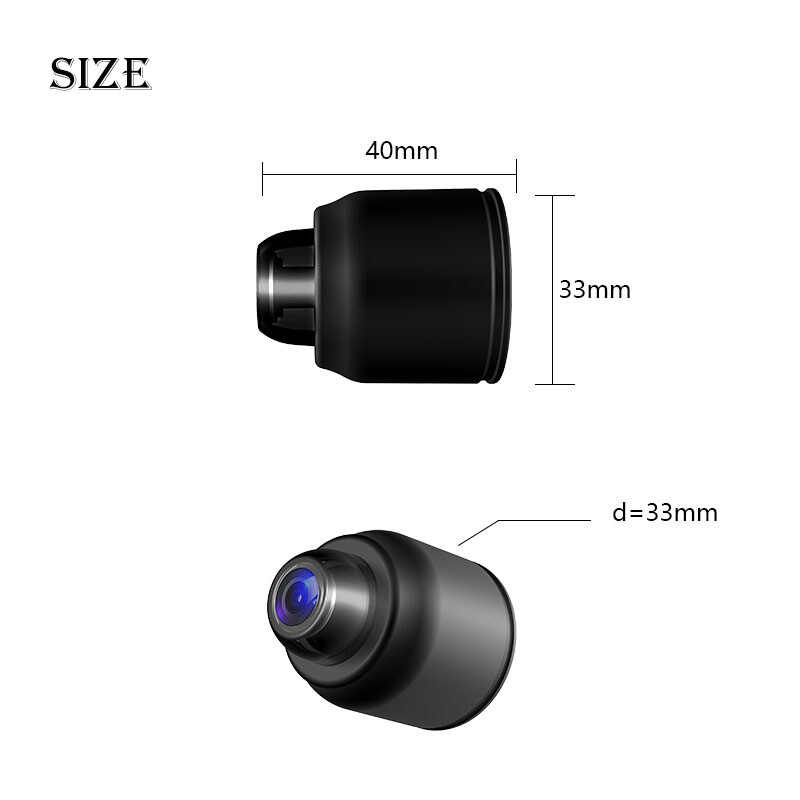 Mini Wireless S-py Camera Wifi IP Home Security 1080P HD Night Vision Camera