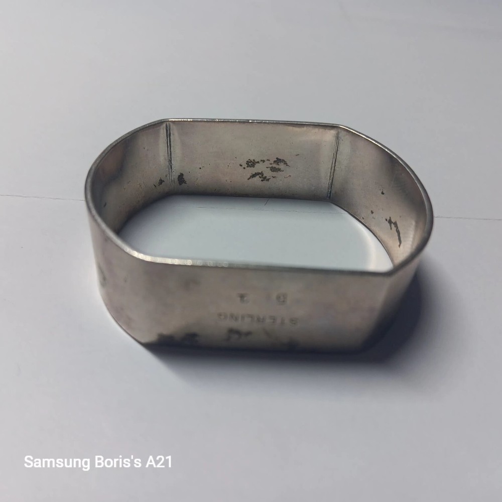 STERLING NAPKING RING