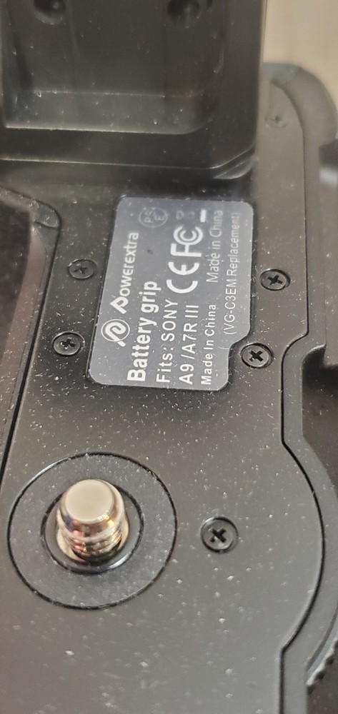 Battery Grip Attachment for Sony A9 A7R III