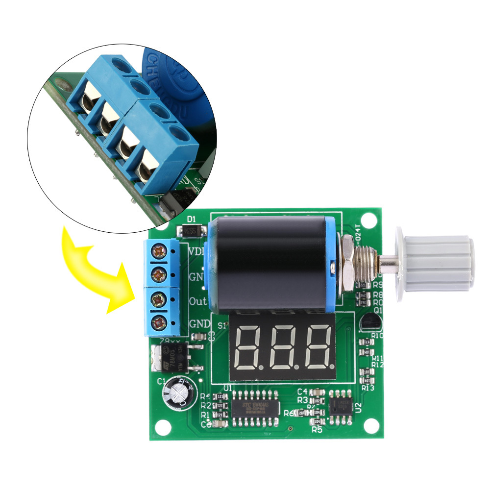 DC 0.1mA/4-20mA Adjustable Digital Current Signal Generator Module Board