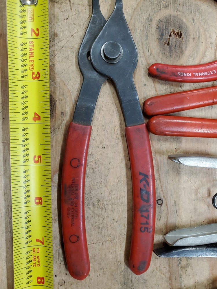 5-PIECE RETAINING/SNAP RING PLIERS SET