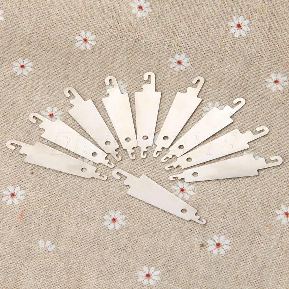 10pcs Needles-threading Threader Hook Needle DIY Sewing Cross Stitch Hand Craft