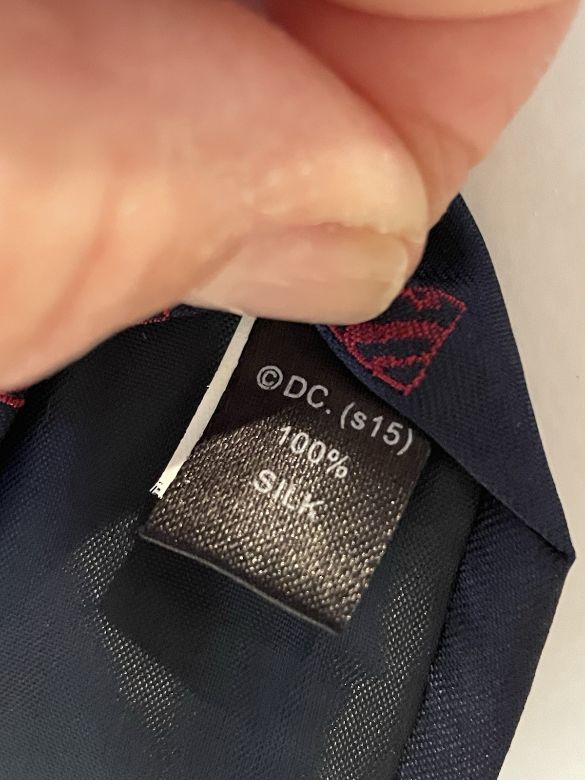 Lot (3) Boy’s 100% Silk Ties DC Batman, DC Superman, Talbots Tie Zipper Pre-tied