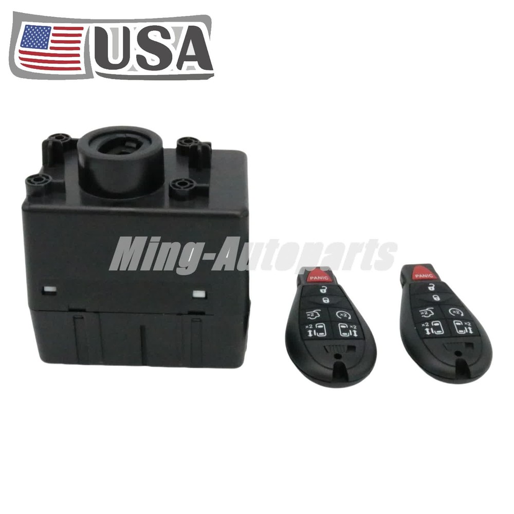For 09-12 Dodge Ram 1500 Wireless Ignition WIN Module Node -Programmed w/Keys US