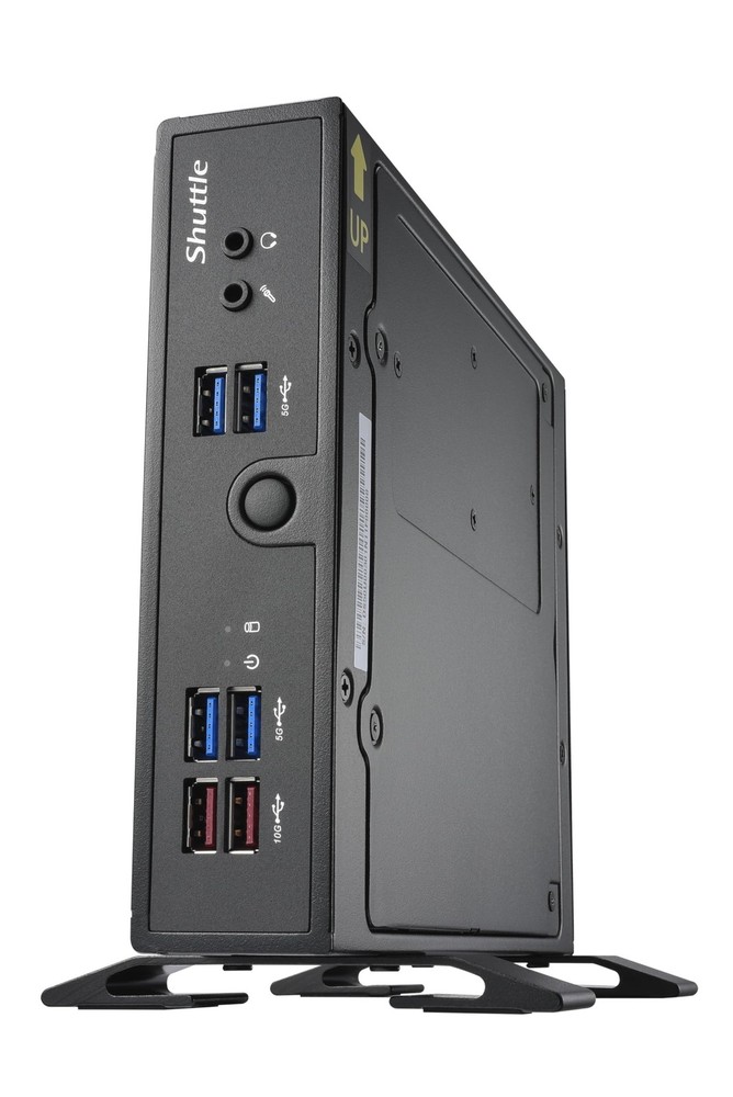 Shuttle XPC slim DS50U5 Barebone System Slim PC 1 x Processor Support 1 Core i5