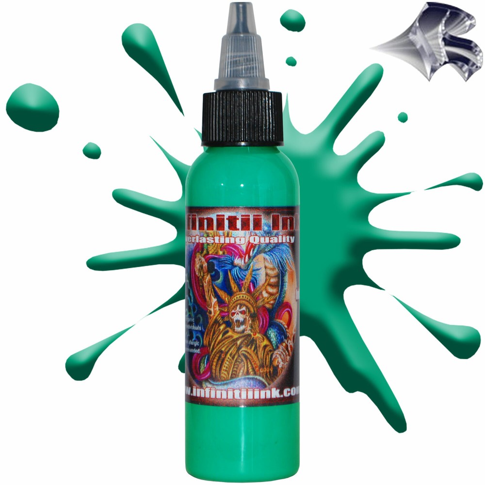 Infinitii Teal Tattoo Ink 2 oz