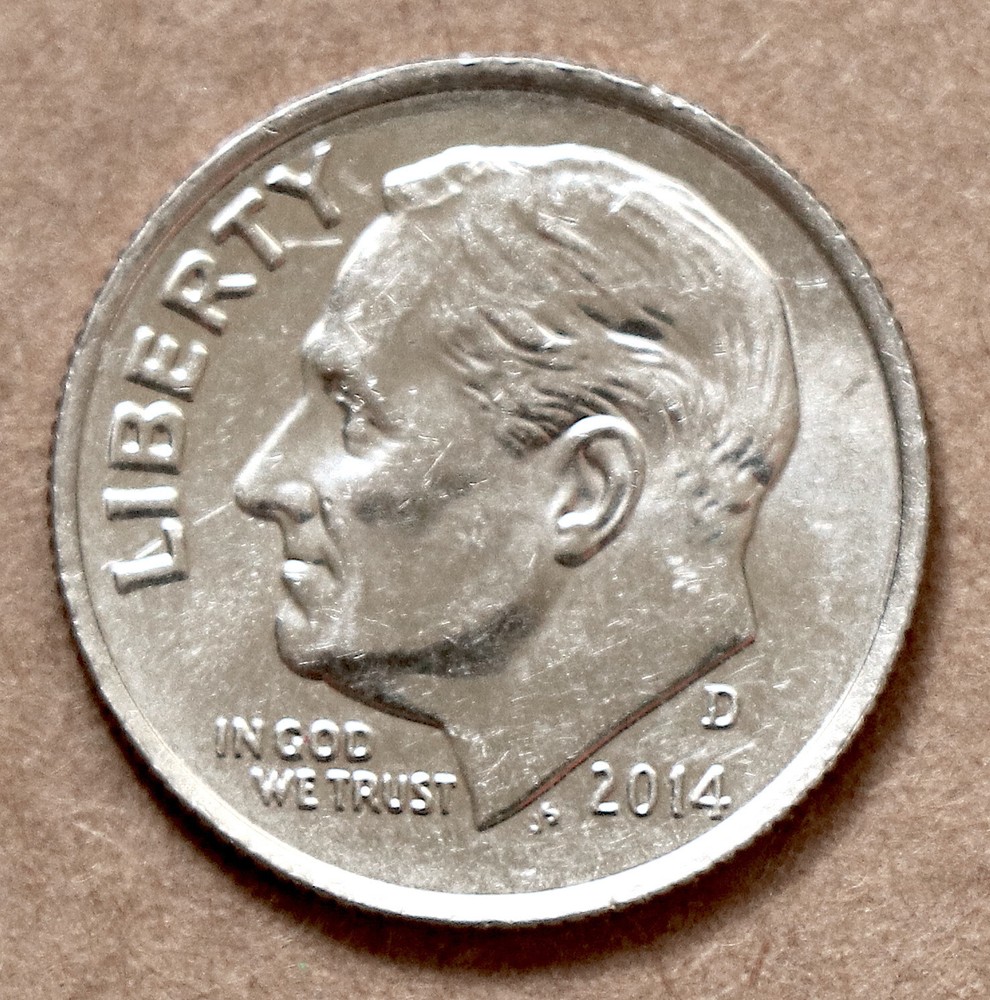2014 D Roosevelt Dime BU