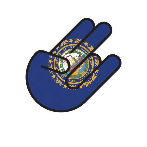 New Hampshire Shocker Sticker Decal