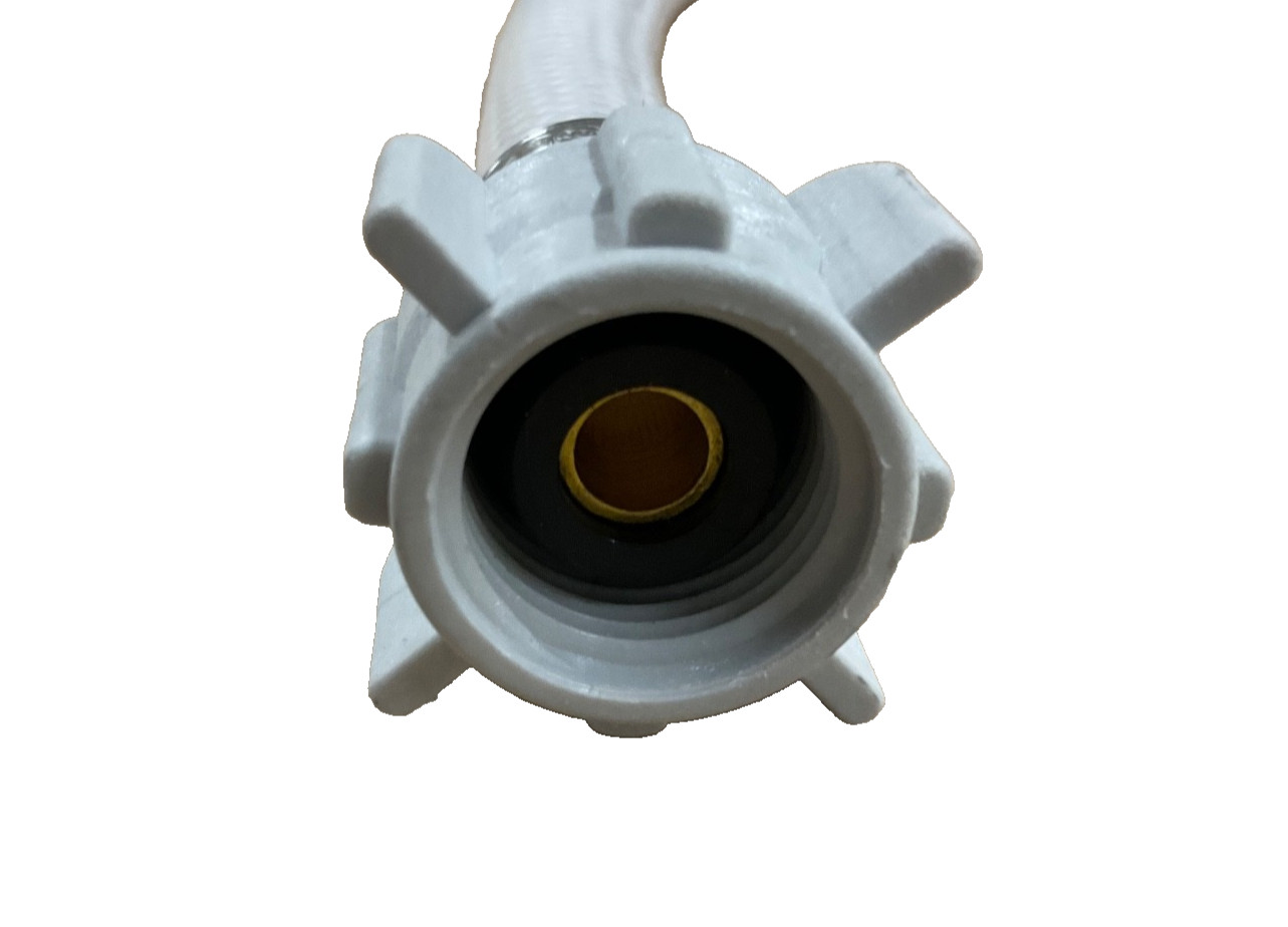 Utopia Poly Braided Nylon Faucet Hose 1/2" FIP SWL x 20" Elbow