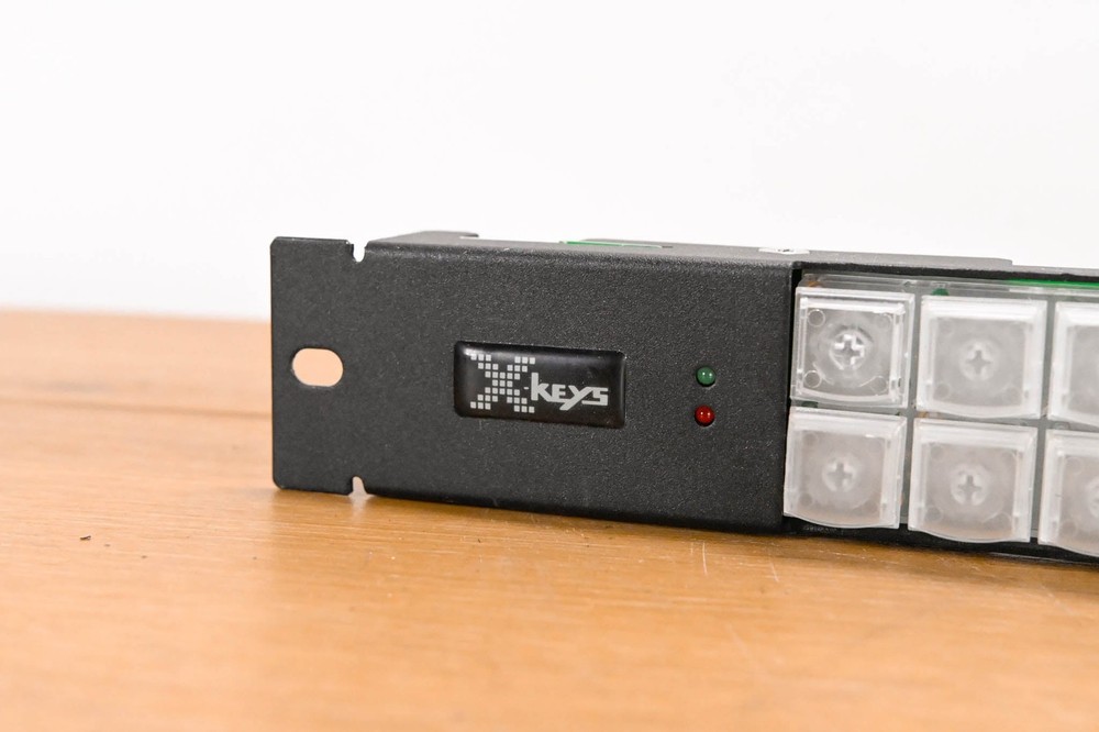 X-keys XKR-32 32-Key Programmable USB Rackmount Control Panel CG01NC2