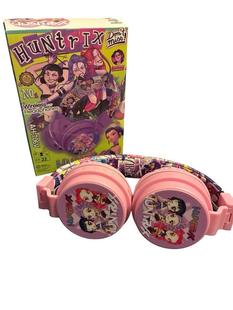 K-Pop Bluetooth Wireless Headphones (Pink)