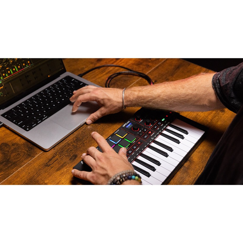 Akai Professional MPK Mini 4 25-Key MIDI Keyboard Controller - Black