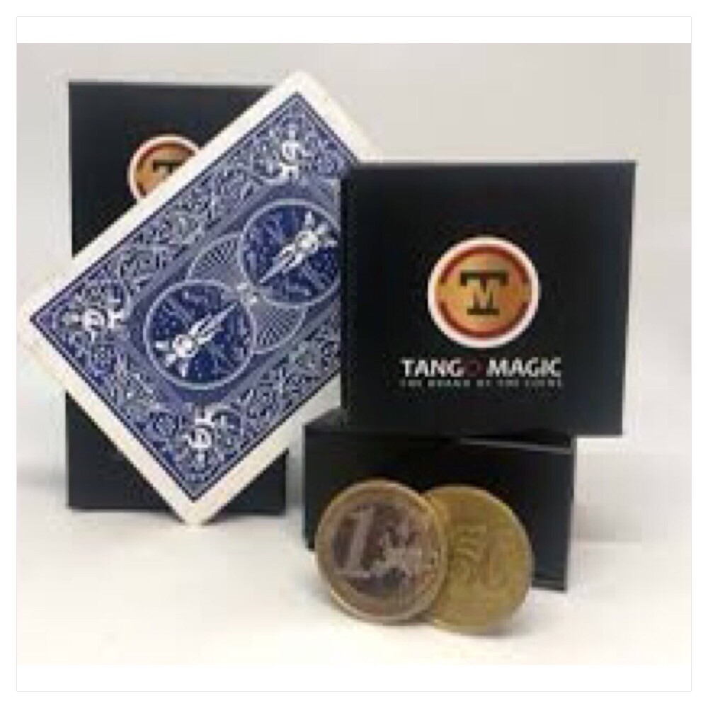 Lethal Tender Coin Trick, Real Half Dollar Set Professional Tango Edition