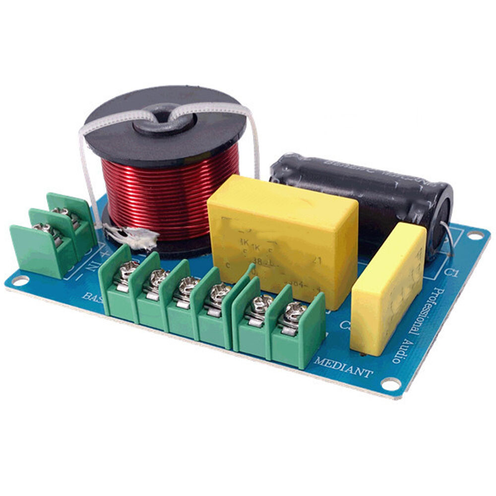 2PCS 3 Way Speaker Crossover PUV-W3 200W Passive Crossover For HiFi Home Audio