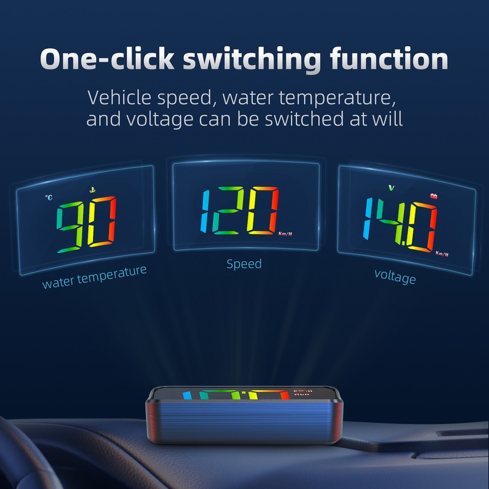 Heads-Up Display Car Digital Speedometer Windshield Projector With Speed SZKC