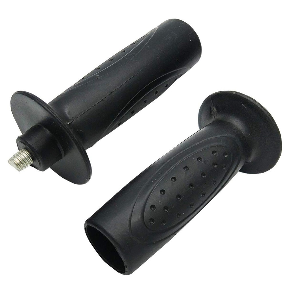 LDEXIN 2Pcs 8mm Thread Angle Grinder Side Handle Replacement Silver