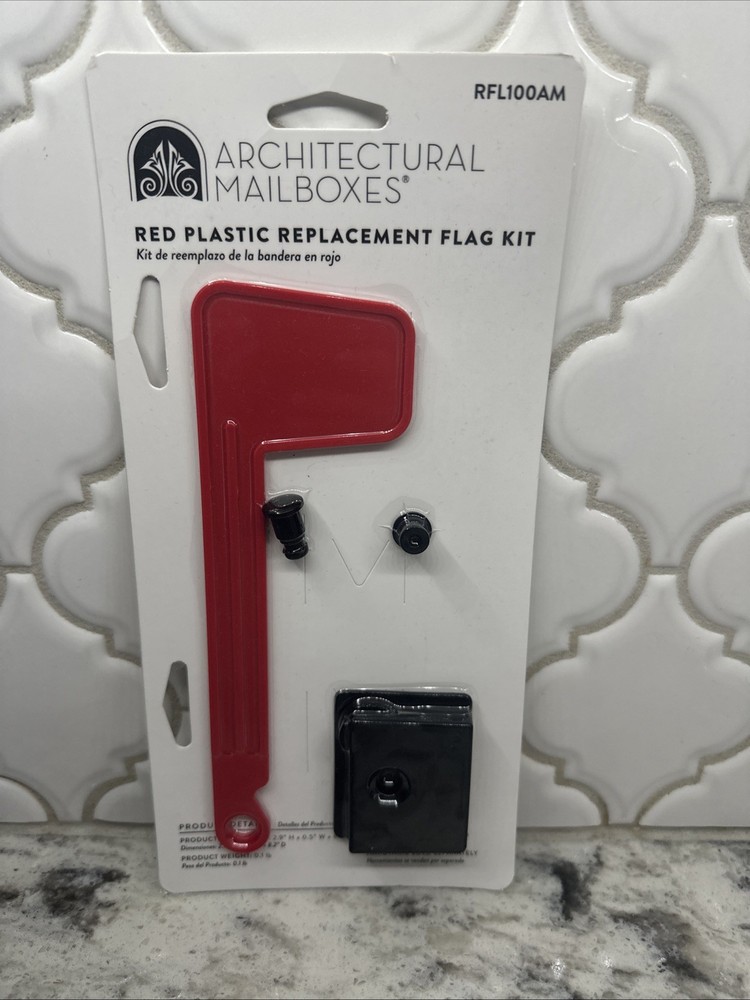 Red Replacement Plastic Flag Kit