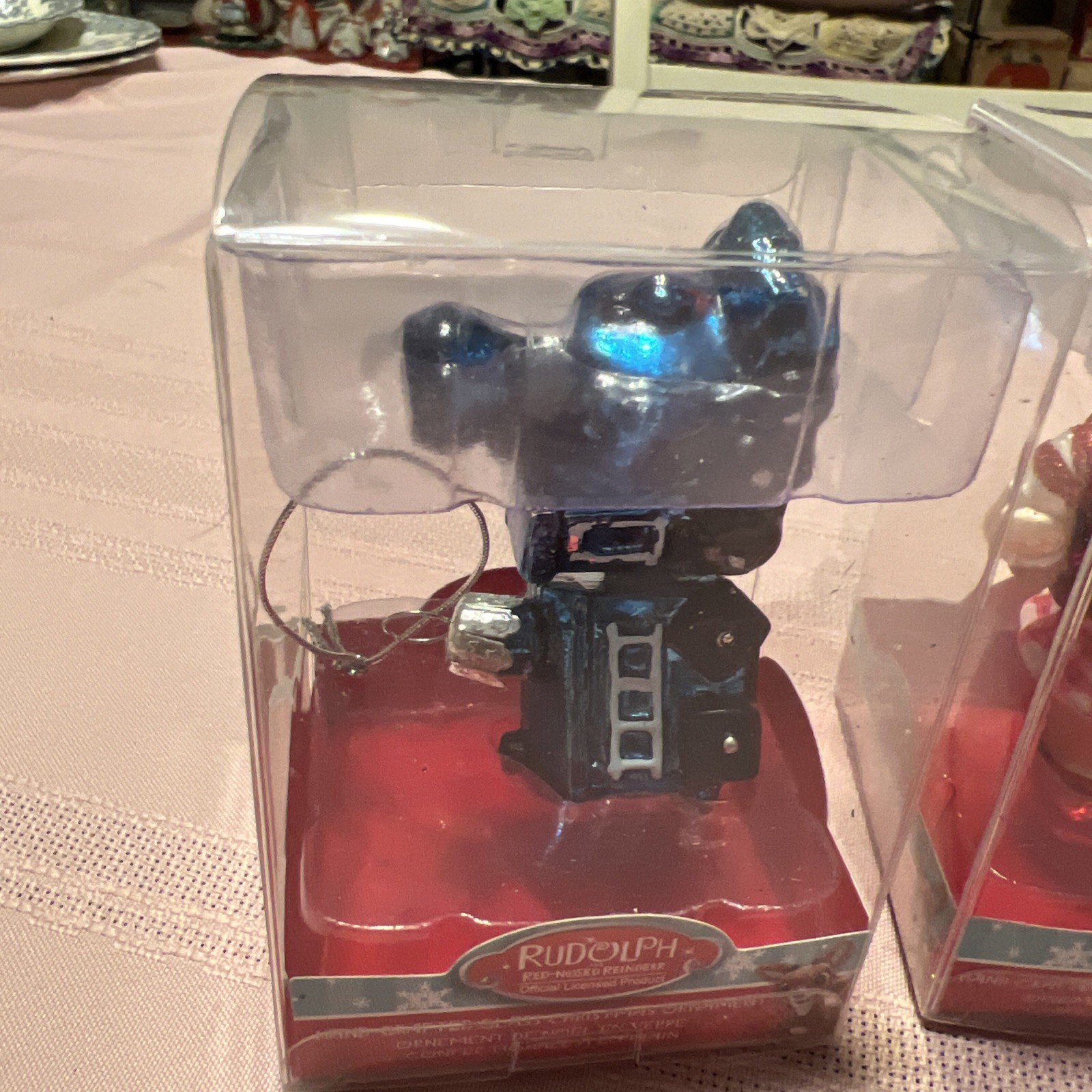 4 Kurt Adler Rudolph The Red Nose Reindeer Misfit Toys Glass Ornaments