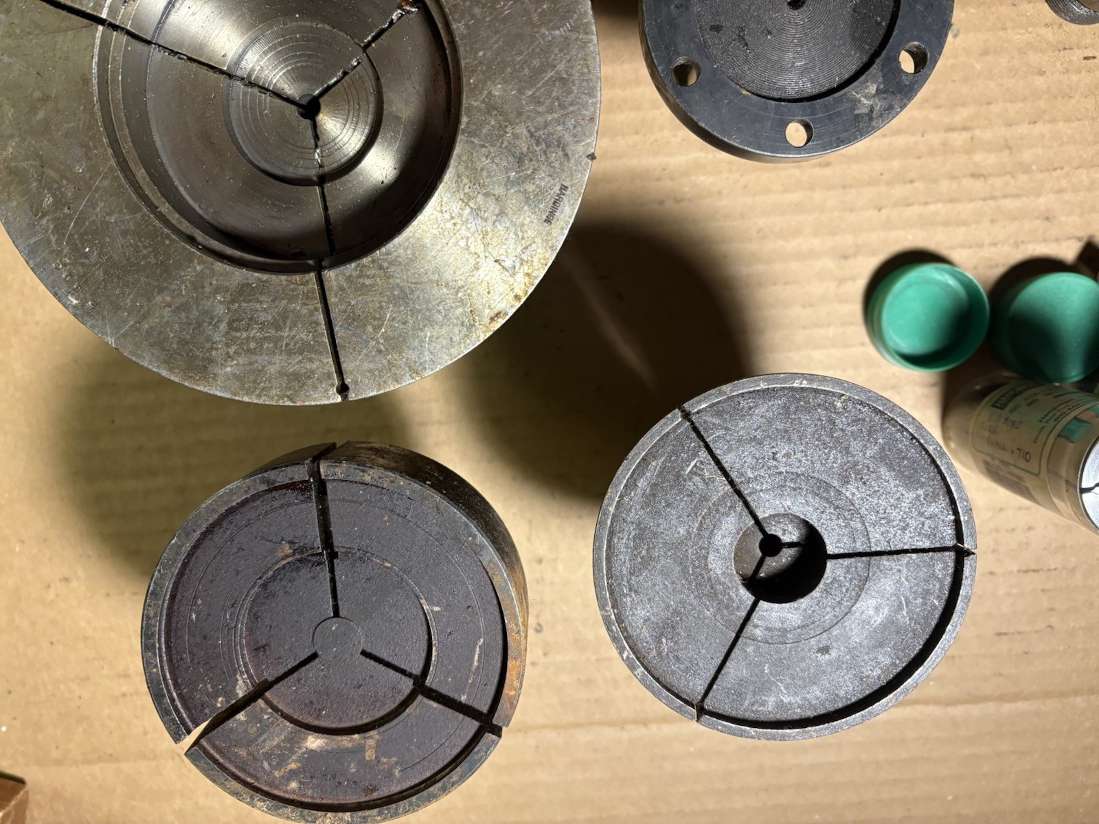 Lot of 5C Emergency and Expanding Collets and Fixture Hardinge others