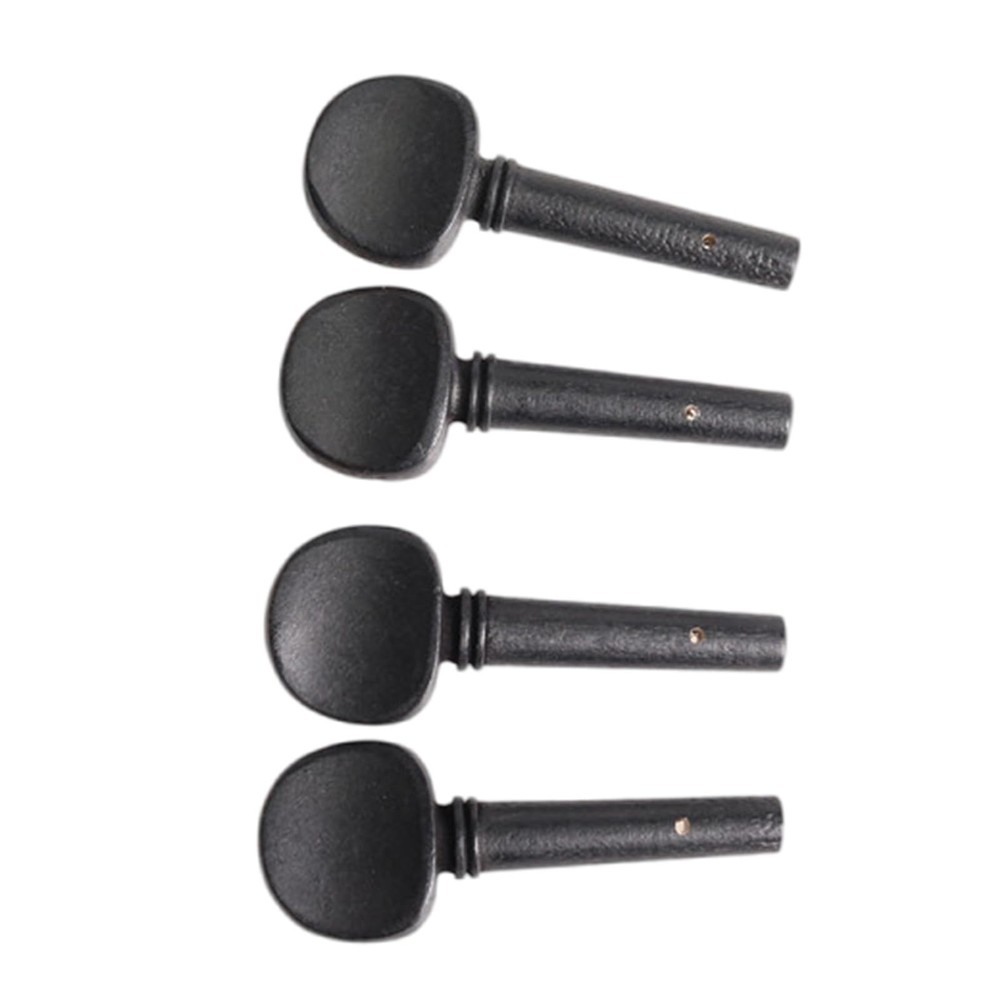 4 PCS Medium Violin Tuning Pegs String Instrument Replacement Accessories