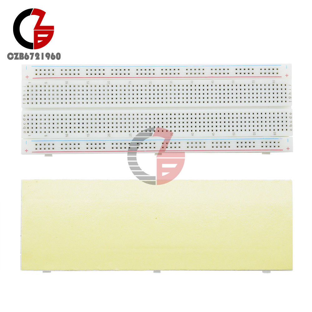 10PCS MB-102 MB102 Breadboard 830Point Solderless PCB Bread Board Test Develop