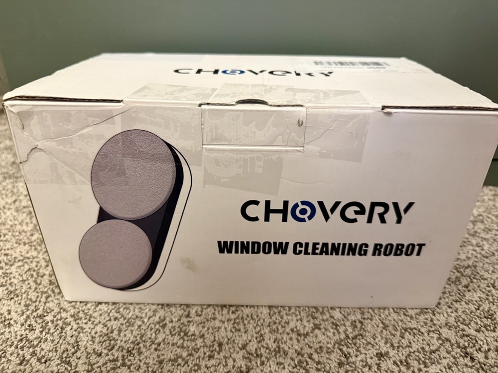 Chovery Robot Window Cleaning Robot New In Box, Remote Controlled, White