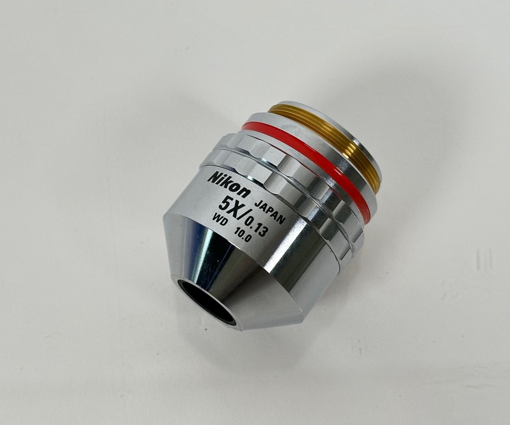 Nikon CF Plan 5x/0.13 ∞/0 BD WD 10.0 Microscope Objective Lens