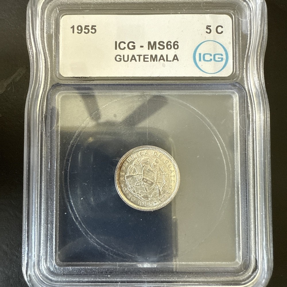 Guatemala 1955 5 Centavos NGC MS66