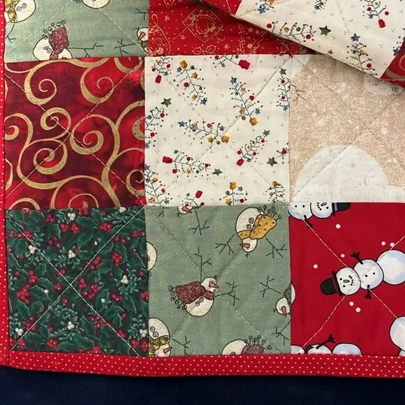 Reversible Christmas Table Runner