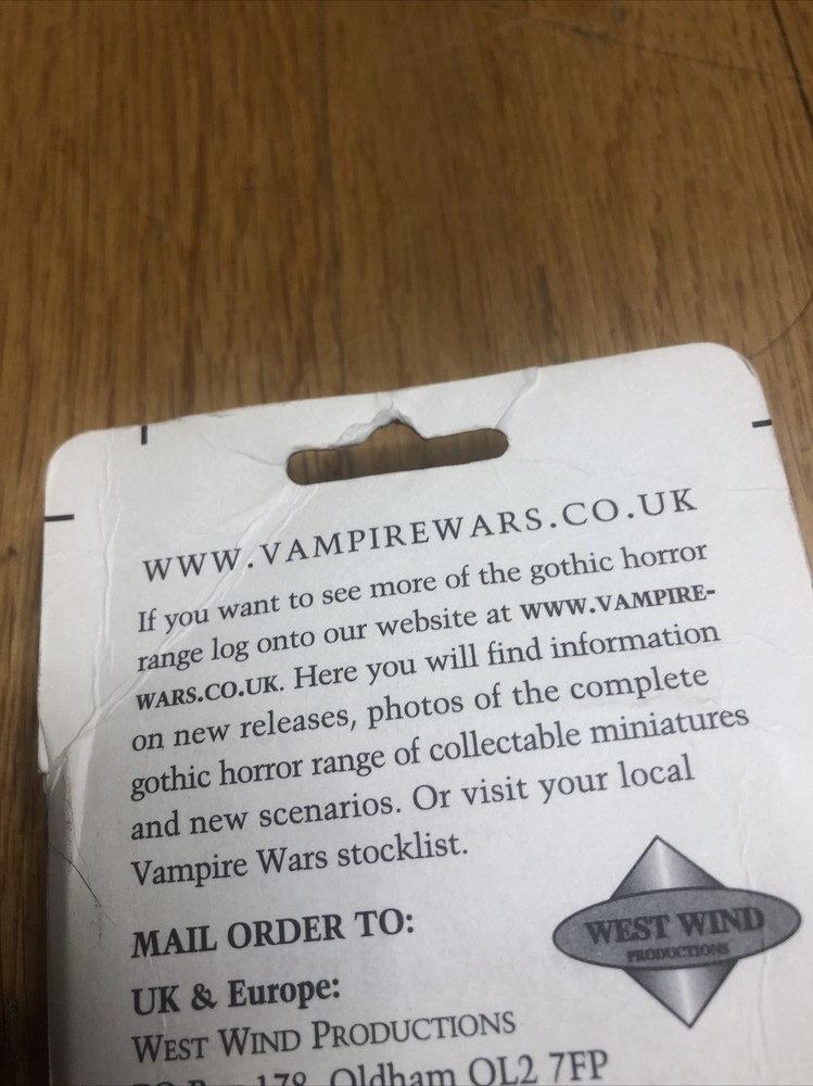 Vampire Wars GHD-7 The Gang