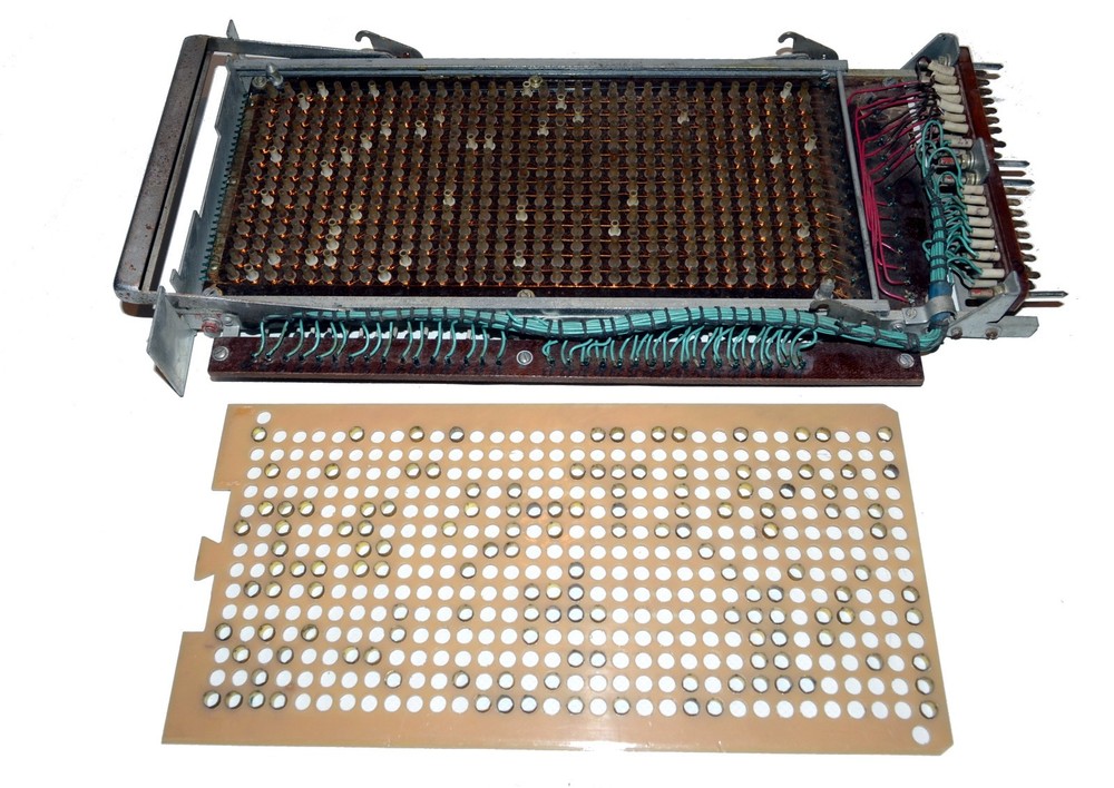 Vintage Rare Ferrite Memory Module 56-bytes from Soviet EVM ISKRA-23 USSR