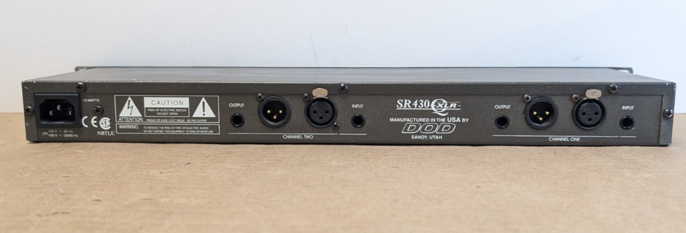 DOD SR430 QXLR Graphic Equalizer