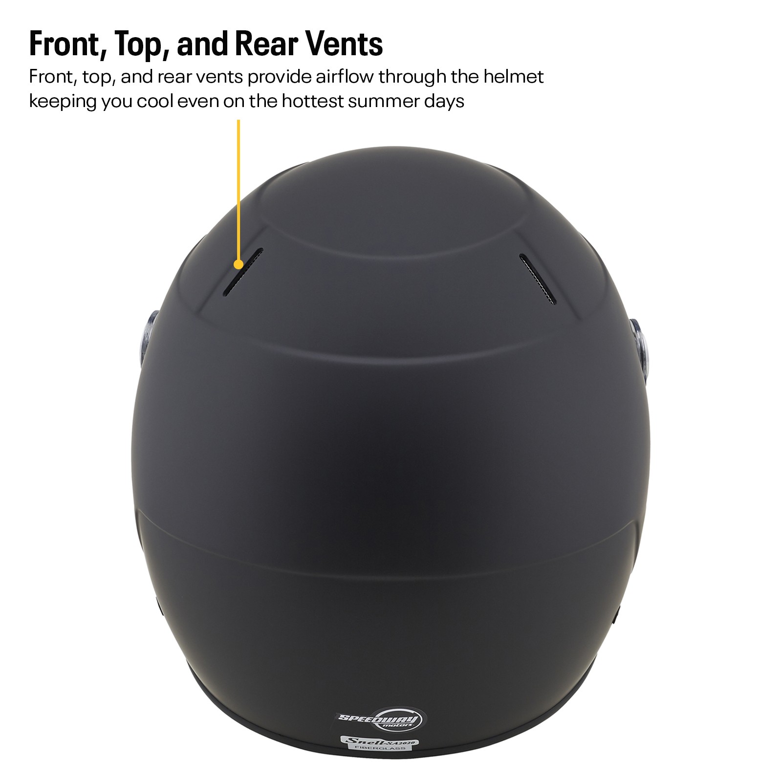 Speedway Motors Full Face SA2020 Racing Helmet, Lightweight