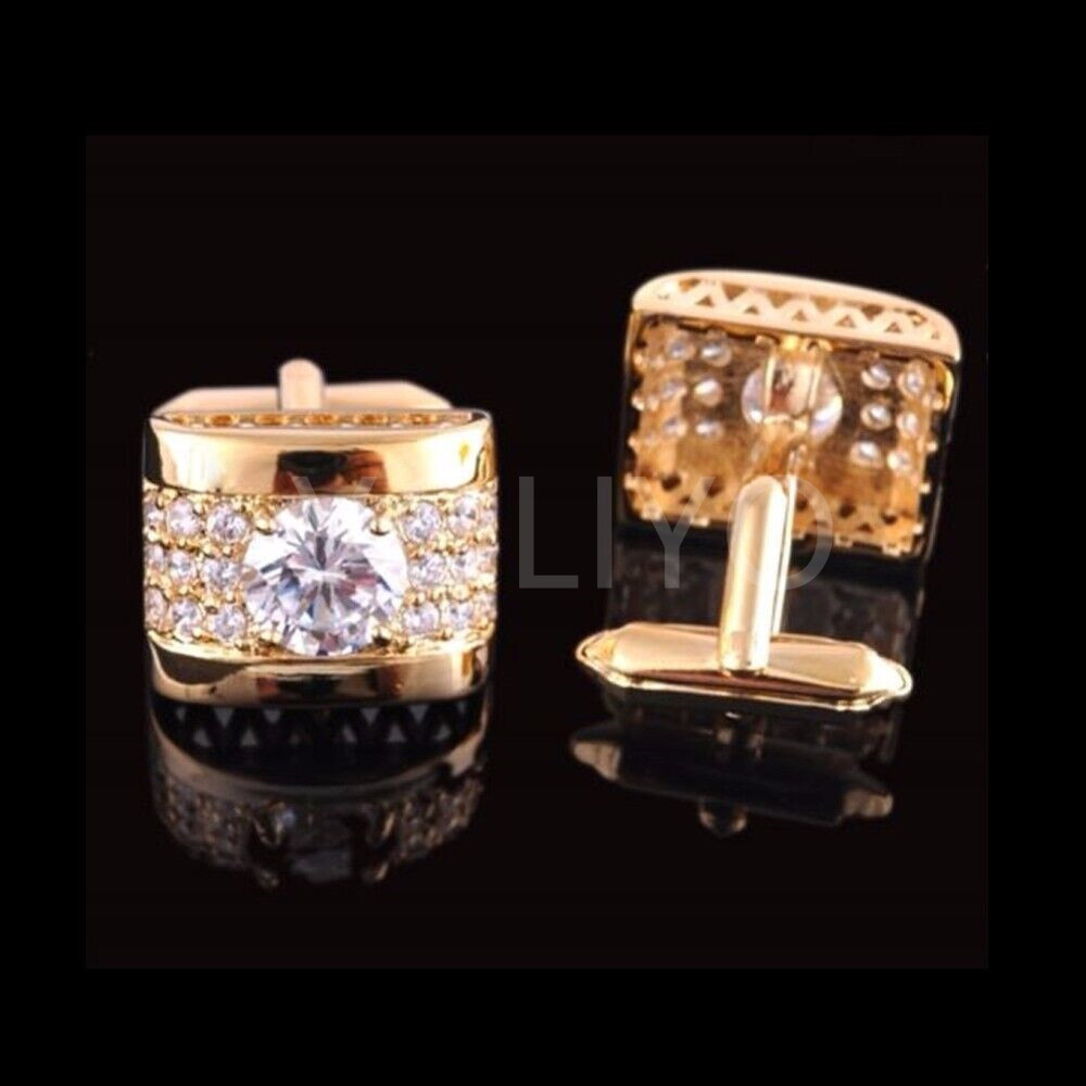 Men Cufflinks French Shirt Men Lawyer Buttons Gold Cuff Links Wedding Jewelry