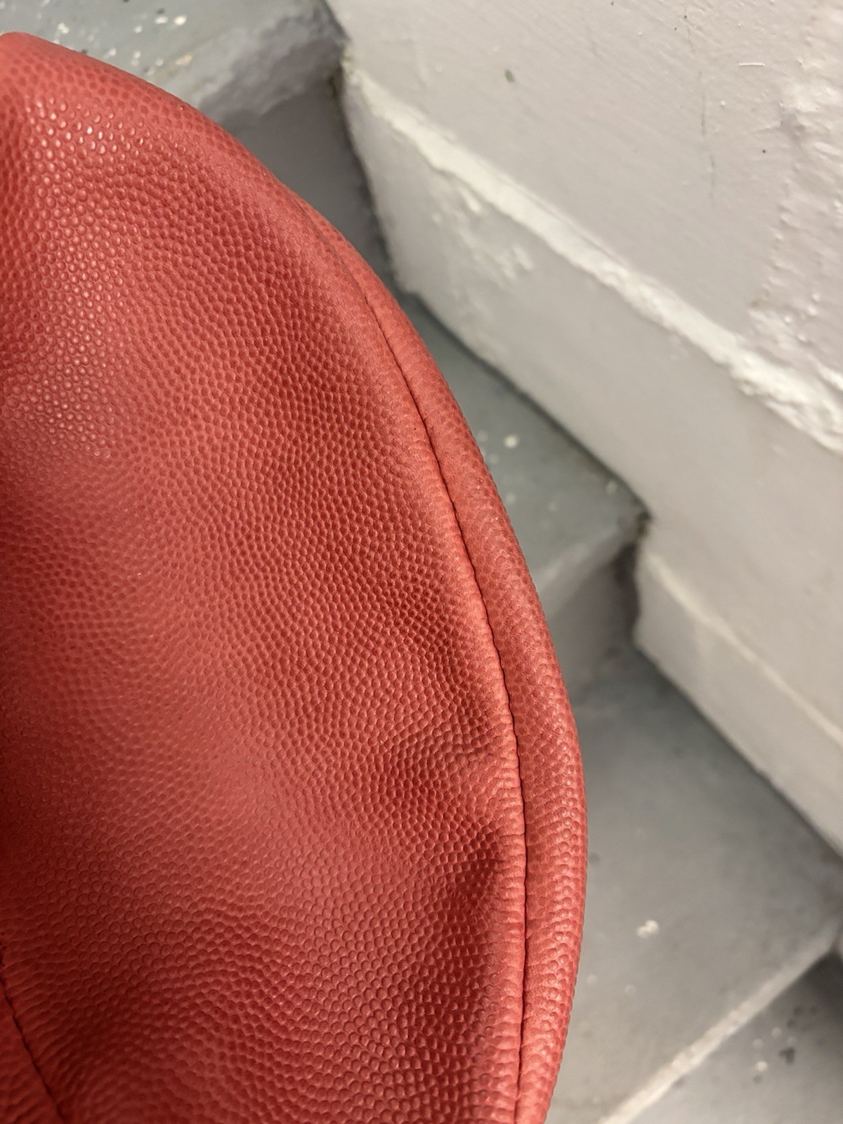 Practice Footballs Real Leather Factory Defect Lot x5 Football Non Regulation