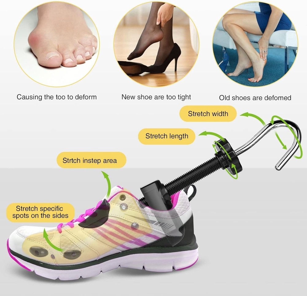 Ultimate Shoe Expander Set - Adjustable for Optimal Comfort & Fit | Gift Ready