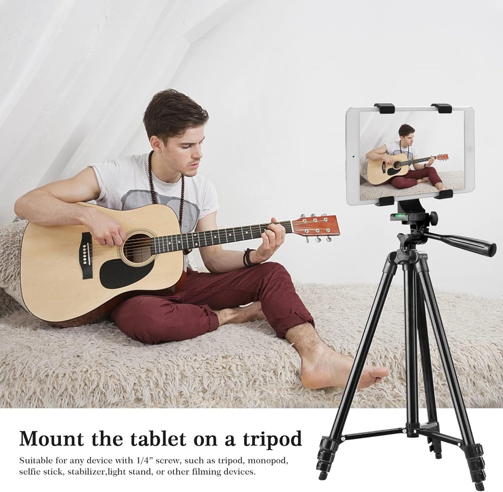 Universal Tablet Tripod Mount Adapter for Ipad/Air/Mini Attachment,Tablet Stands