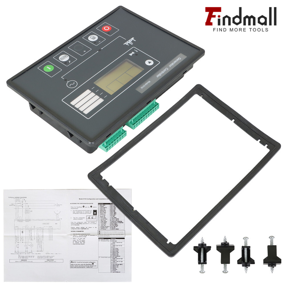For Deep Sea DSE5110 Generator Electronic Controller Control Module LCD Display
