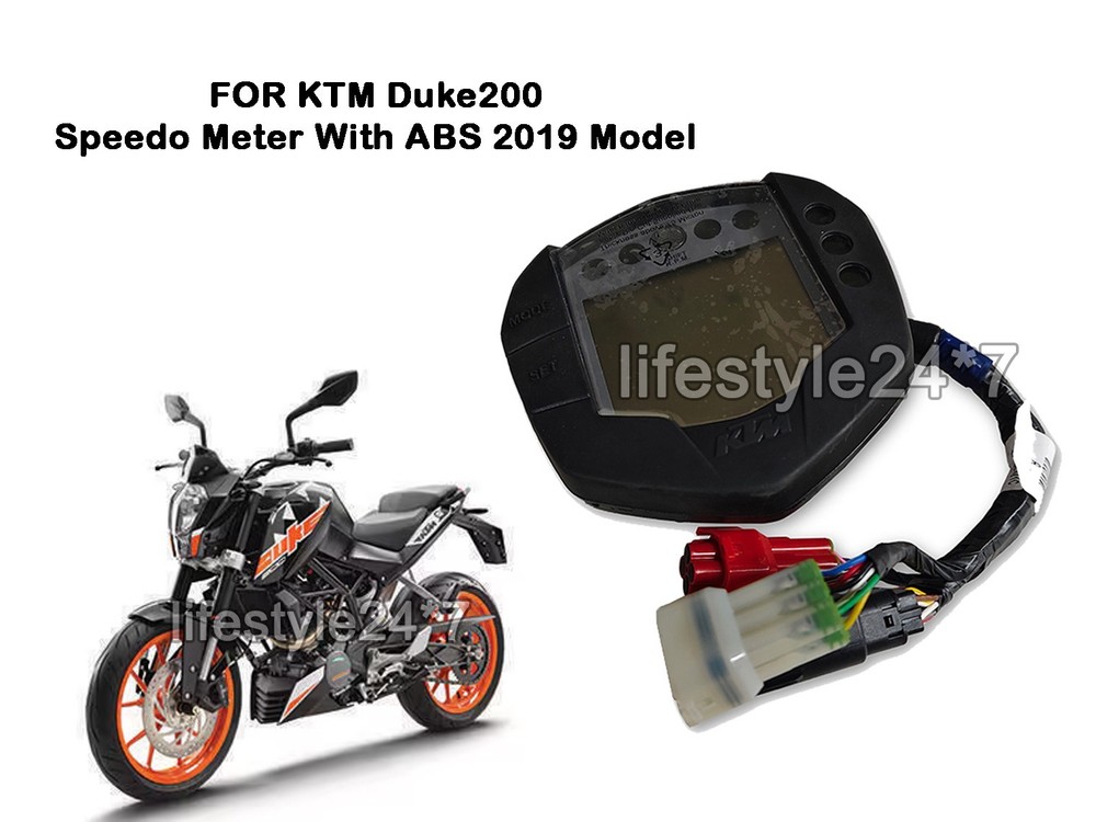 Speedo Meter With ABS 2019 Model For KTM Duke 200