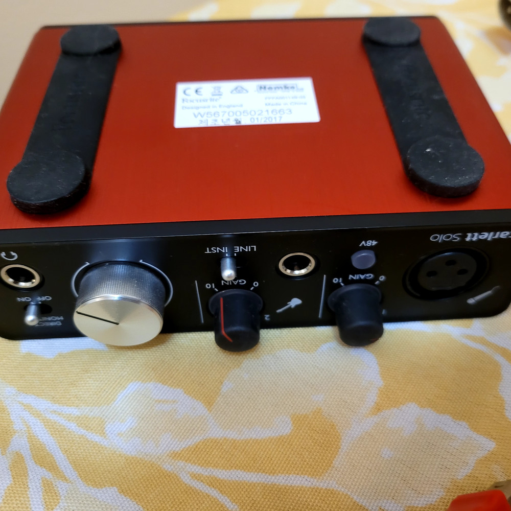 Focusrite AMS-SCARLETT-STUDIO-2ND-GE 2-Channel USB Audio Interface