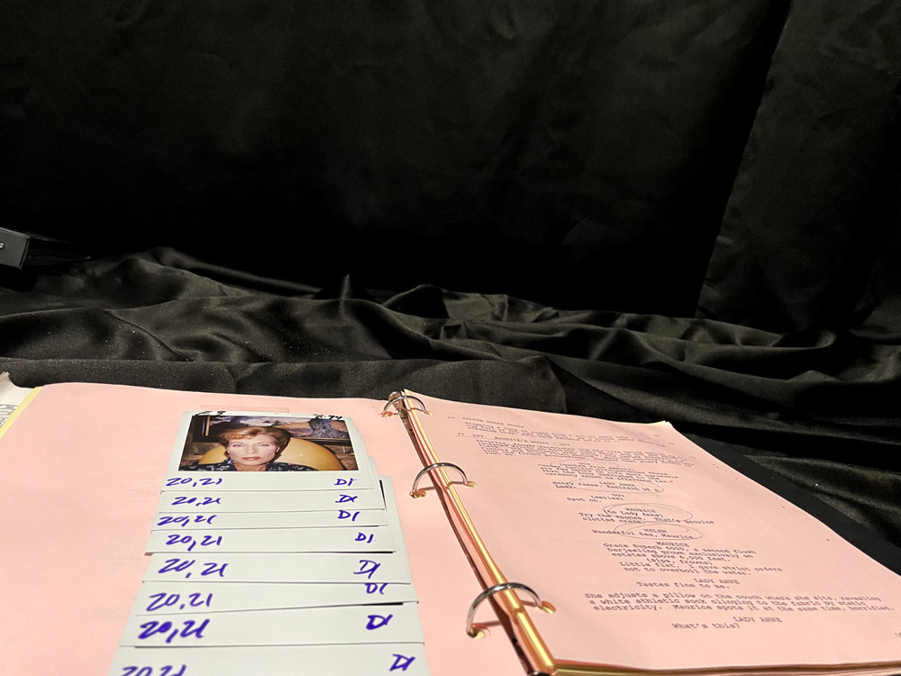 Northern Exposure Script with Cast Polaroids - Shofar, So Good