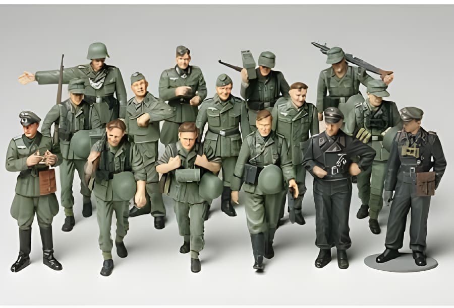 Tamiya Models German Infantry on Maneuvers Model Kit