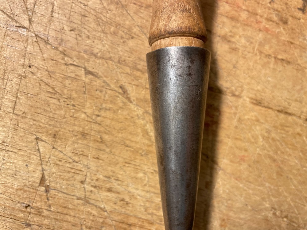 Vintage Union Hardware Co. 1" Wood Chisel