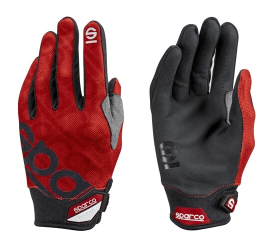 Sparco MECA 3 Mechanics Gloves Red Large 002093RS3L