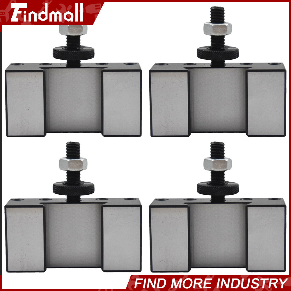 4Pcs BXA 250-201 T Oversize 3/4" Turning Quick Change Tool Post Holder Lathe