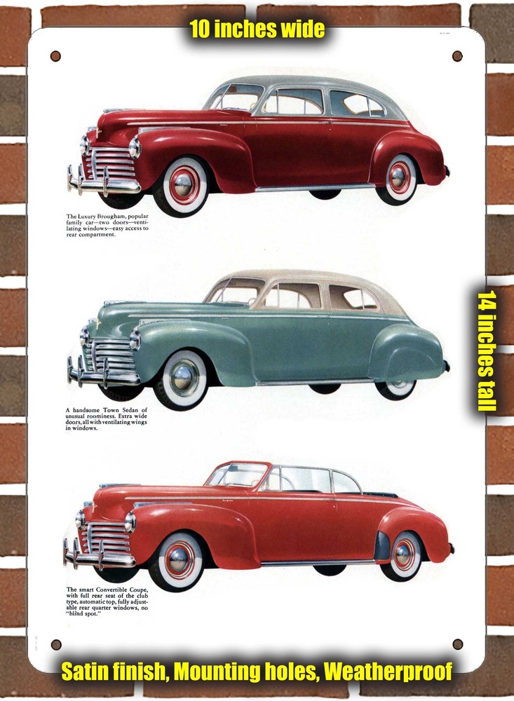 Metal Sign - 1941 Chrysler (Sign Variant #04)