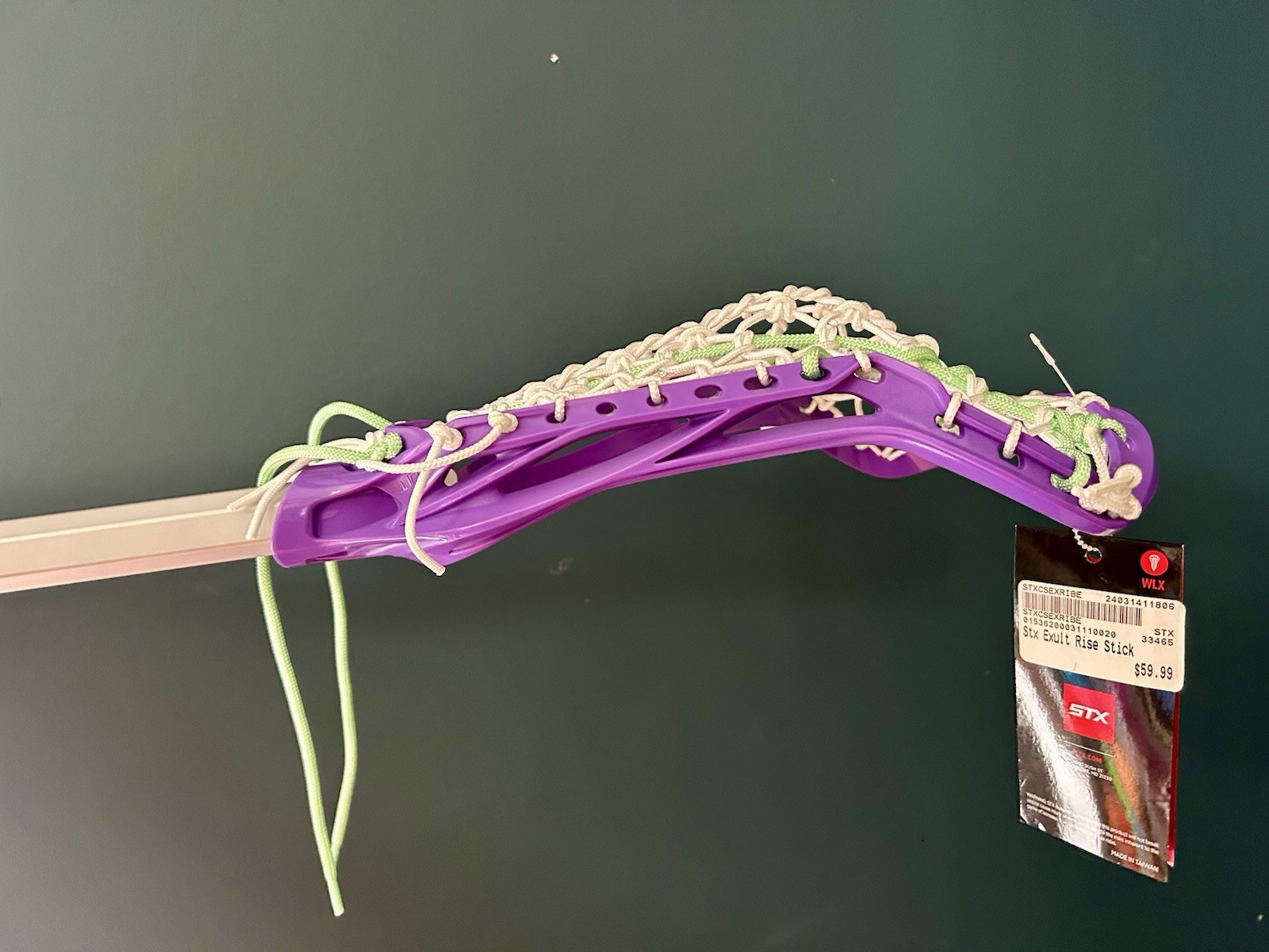 Womens Lacrosse Stick STX Exult Rise Girls Beginner/Intermediate Head /Shaft New