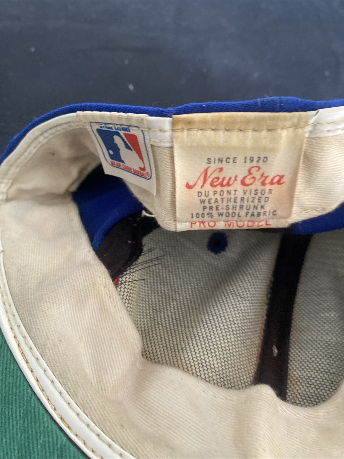 Wayne Terwilliger 1980’s Texas Rangers Game Used Hat #42 GU1